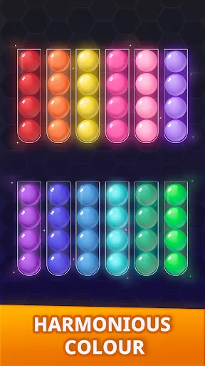 Gameplay screenshot 3 from Ball Sort Magic - Puzzle Game - Casual game